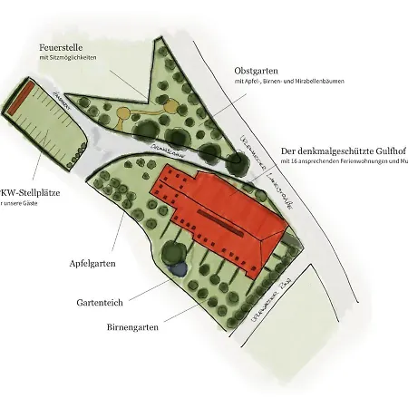 아파트 Gulfhof Boomgaarden Boomgaarden 1 Mettje Krummhörn